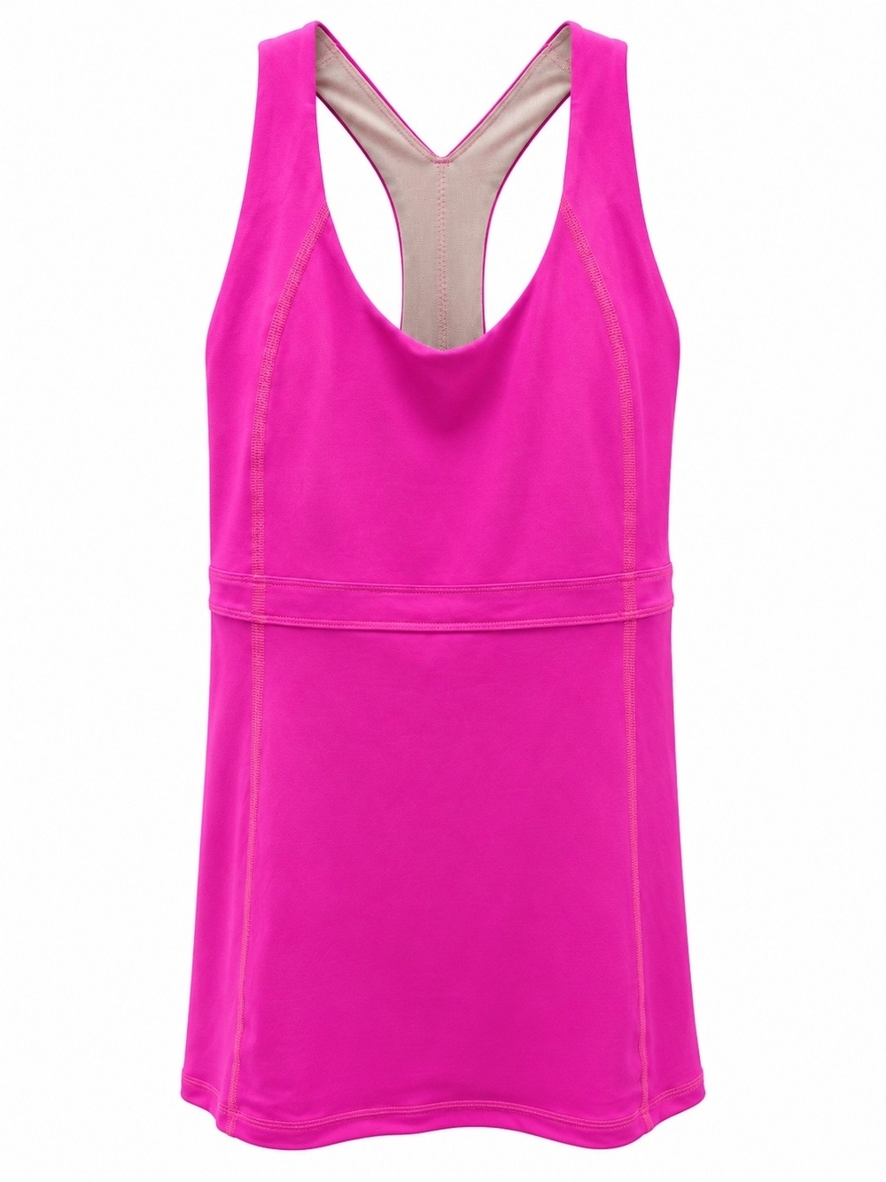 Lululemon Bright Pink Racerback Shelf Bra Tank Active Top Small